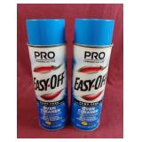 Easy-Off oven cleaner. 2-24 oz bottles