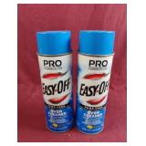 Easy-Off oven cleaner. 2-24 oz bottles