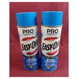 Easy-Off oven cleaner. 2-24 oz bottles