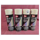 Spray paint. 4-12 oz cans. Phantom White