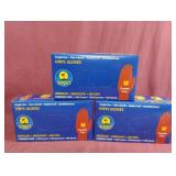 Vinyl gloves. Size M. 3-100 ct boxes