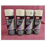 Spray paint. 4-12 oz cans. Phantom White
