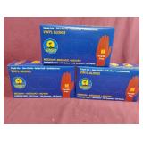 Vinyl gloves. Size M. 3-100 ct boxes