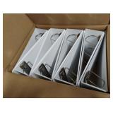 3" heavy duty view binder. 8 total