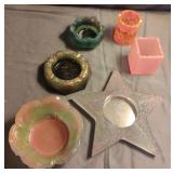 Resin handmade trinket bowls and small cups