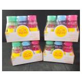 Four 6 ct sun squad bubbles