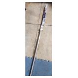 Flag pole kit pole and bracket
