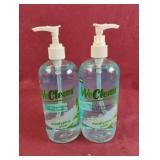WeClean eucalyptus mint hand soap. 2-16.9 fl oz