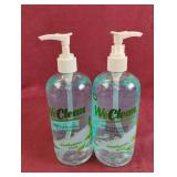WeClean eucalyptus mint hand soap. 2-16.9 fl oz