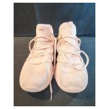 Size 41 pink sneakers mesh, has a blue spot