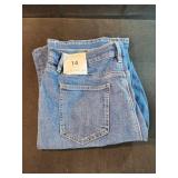 Ann Taylor size 14 flare jeans nwt high rise