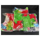 6 XL school rules balloons