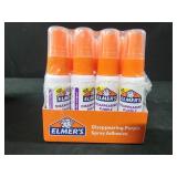 24 bottles of Elmers disappearing purple adhesive