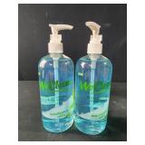 2 bottles 16.9 fl oz WeClean eucalyptus mint hand