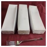 Corby Hall dessert forks. 3 dozen