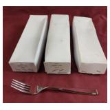 Corby Hall dessert forks. 3 dozen