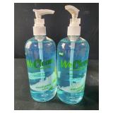 2 bottles 16.9 fl oz WeClean eucalyptus mint hand
