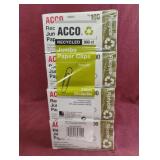 Jumbo paper clips. 8-100 ct boxes