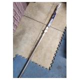 Flag pole kit, pole and bracket