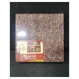 4 pk frameless dark cork tiles 12x12
