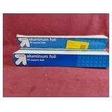 Aluminum foil. 3-85 sq ft rolls
