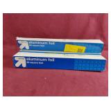Aluminum foil. 3-85 sq ft rolls