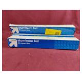 Aluminum foil. 3-85 sq ft rolls