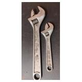 Adjustable wrenches