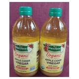 Organic Apple Cider Vinegar. 2-16 fl oz bottles