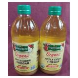 Organic Apple Cider Vinegar. 2-16 fl oz bottles