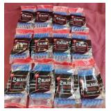 2 blade disposable razors. 12-12 ct pks