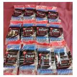 2 blade disposable razors. 12-12 ct pks