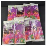 8 packs 6 ct each Dora the explorer table cloths