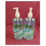 WeClean eucalyptus mint hand soap. 2-16.9 fl oz
