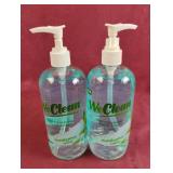 WeClean eucalyptus mint hand soap. 2-16.9 fl oz