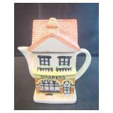 vintage ceramic teapot 6x7 Drapers shop