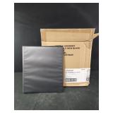 12 black .5" binders