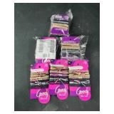 12 packs 8 ct ea elastic hair tie bracelets