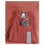 GAP 5 pocket pant size 32 x 32. Burgandy