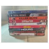 Action DVDs including Total Recall and more.....