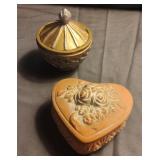 Trinket bowls with lids