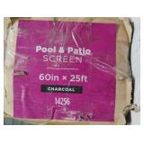 Pool & Patio screen. 60" x 25