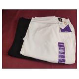 Active skort. Size XXL. White and black