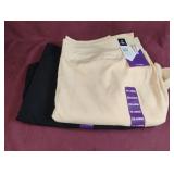 Active skort. Size XXL. Black and yellow