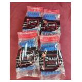 2 blade disposable razors. 4-12 ct packs