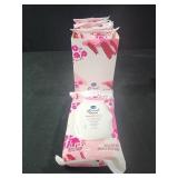 6 packs floral rain feminine wipes
