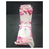 6 packs floral rain feminine wipes