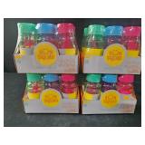 4 packs 6 ct each Bubbles