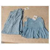 Summer 2 piece ladies outfit. Lt demin size M. 2
