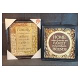 Family wall decor 10x10 9x11